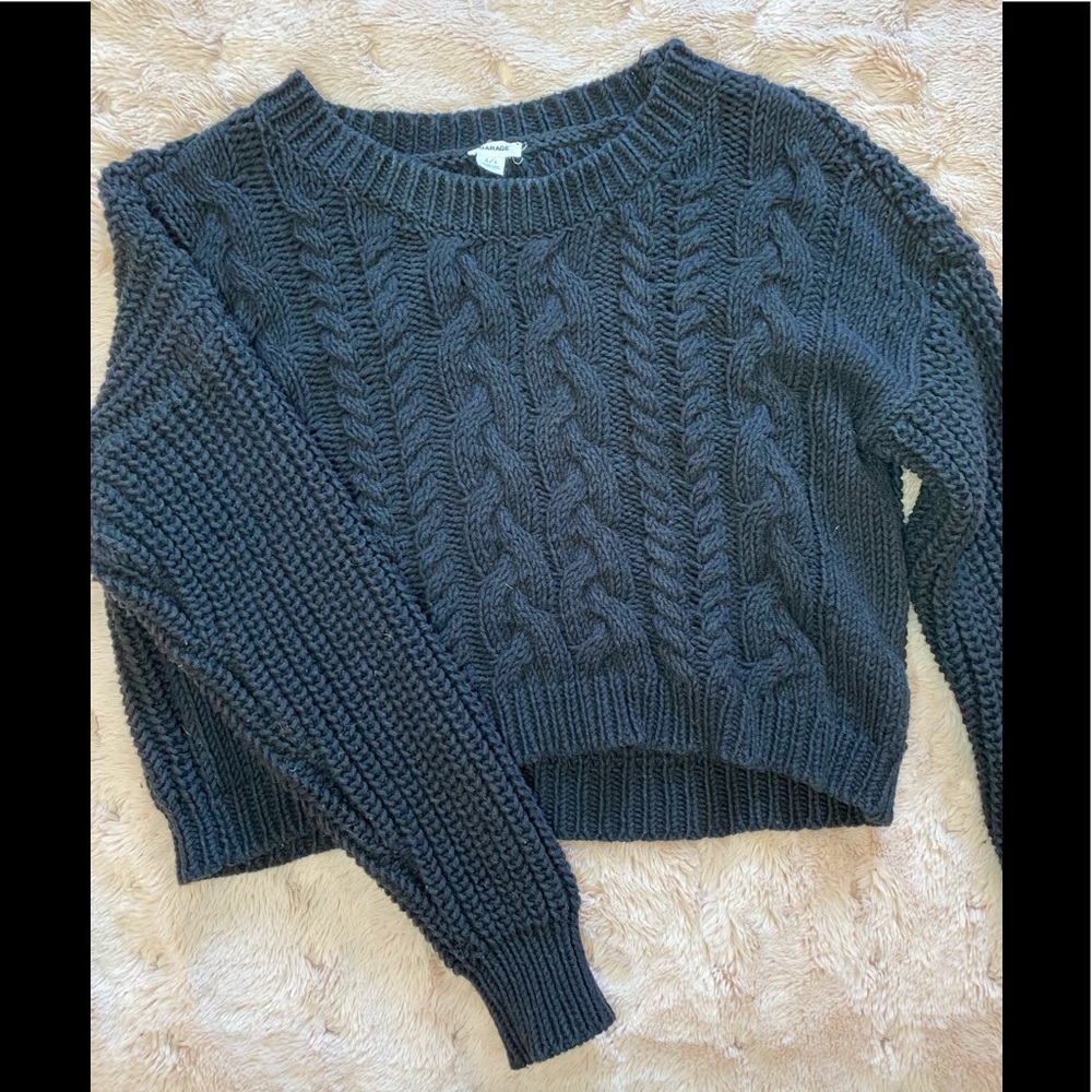 Cropped sweater